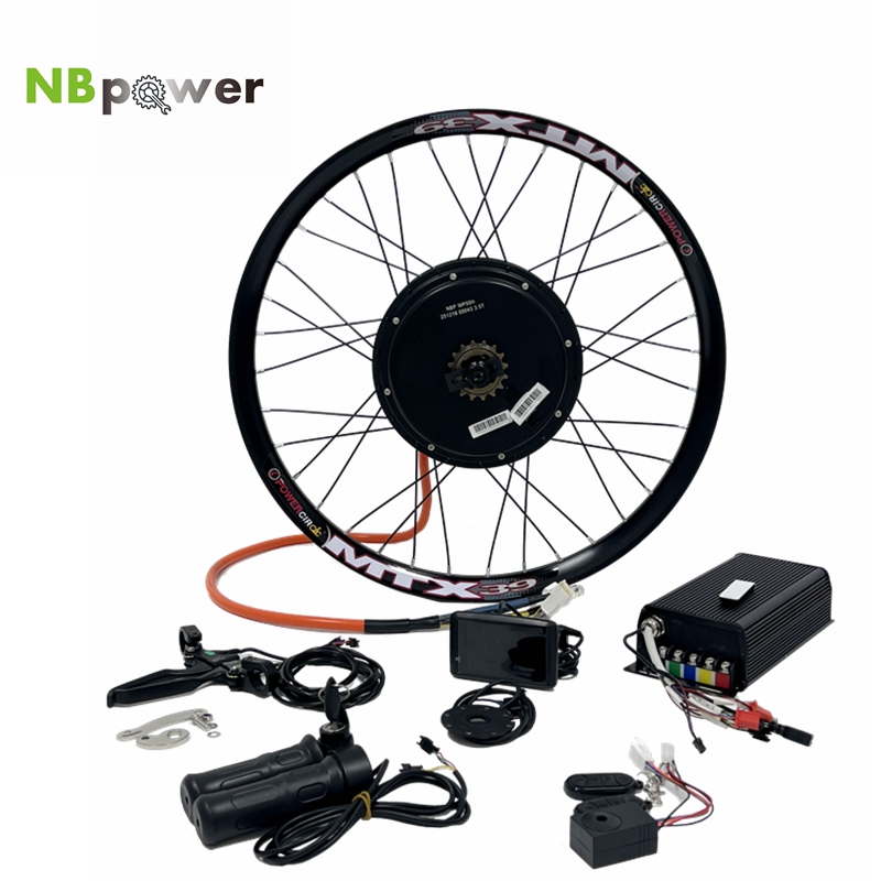 72V 5000W Hub Motor Kit - QS205 50H 5000W V3 Electric Bicycle