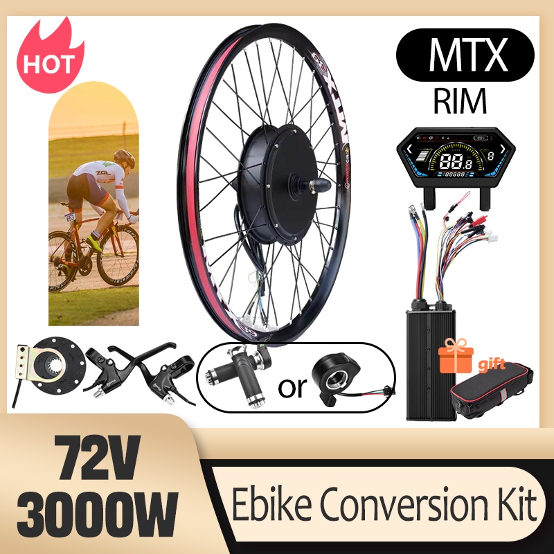 Ebike Conversion Kit 72V 3000W - 3000W MTX39 E bike Conversion Kit