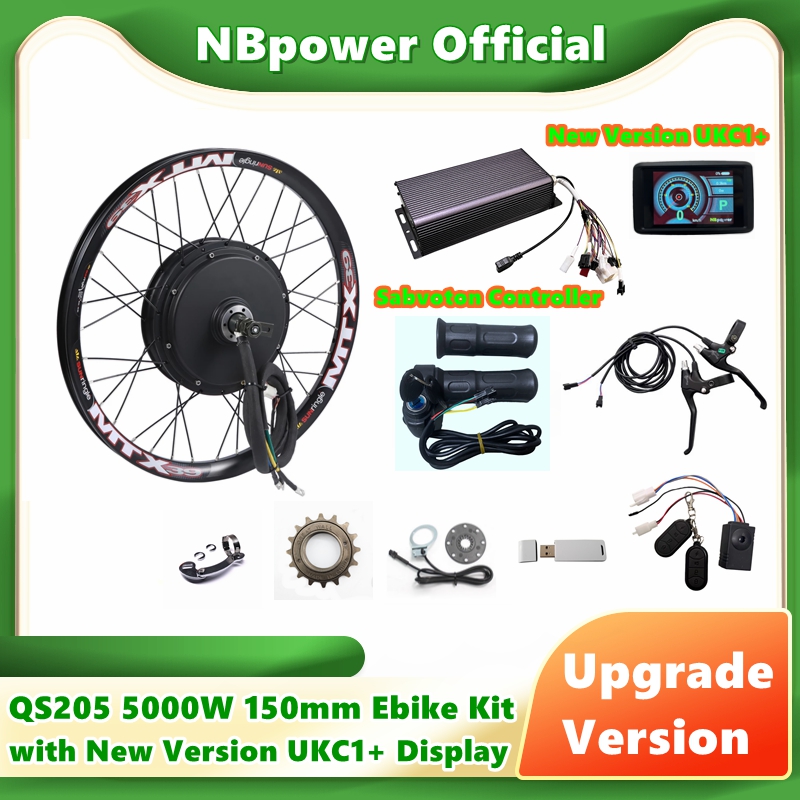QS205 50H 5000W V3 Electric Bi - 72V 5000W Hub Motor Kit recension och pris