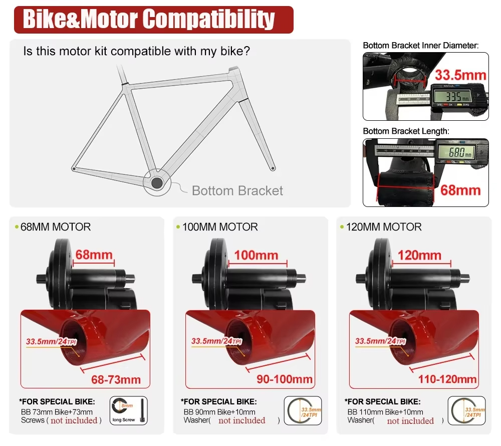 BAFANG 1000W BBSHD Mid Drive M - Bafang Bbshd 1000W Conversion Kit recension och pris